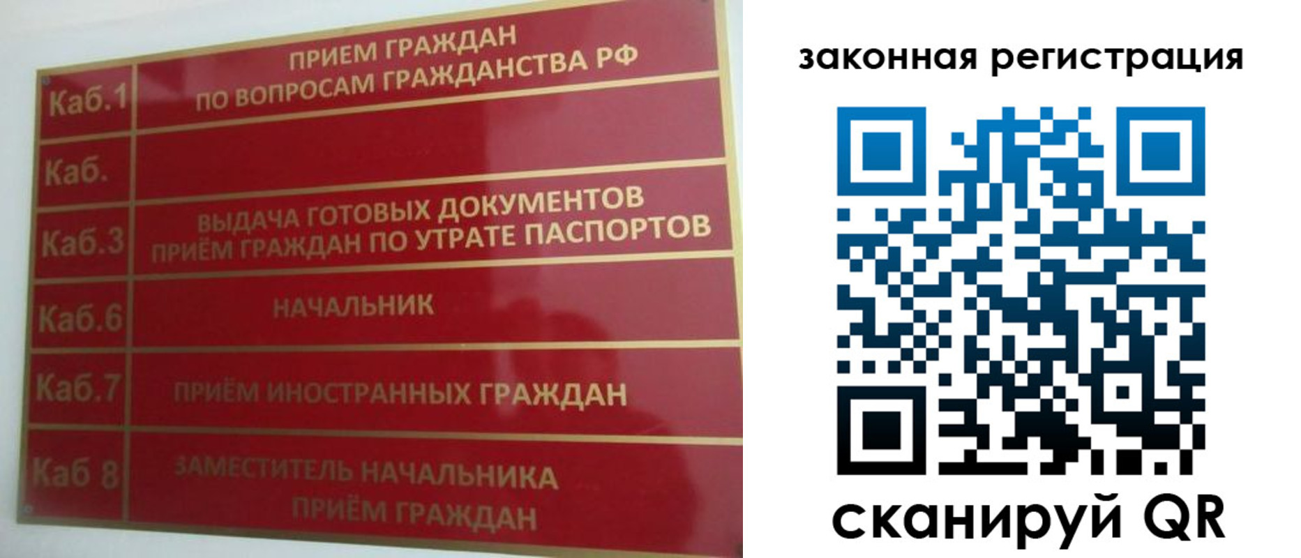 прописка иностранных граждан в Купино